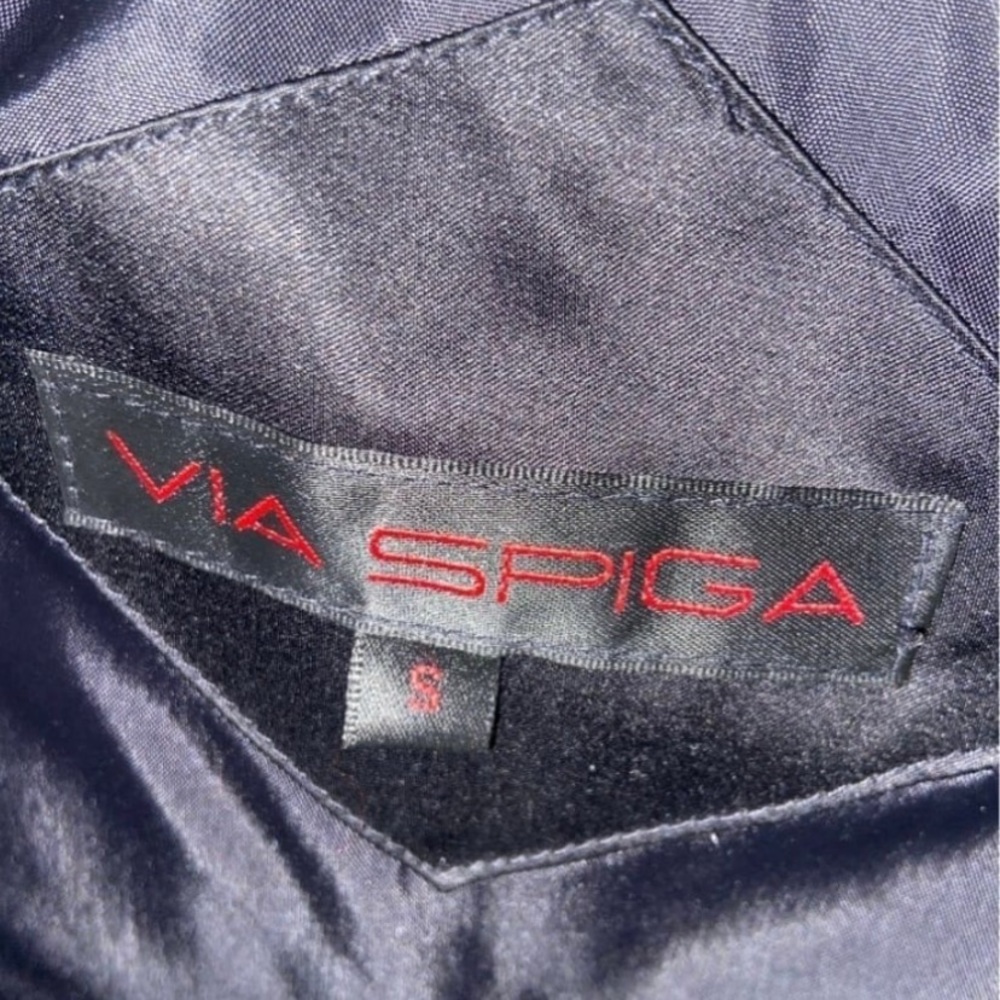 Via Spiga down filled Women’s jacket black sz small